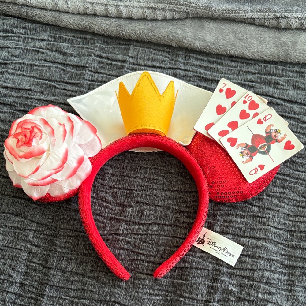 Disneyland Queen of Hearts Ears Headband